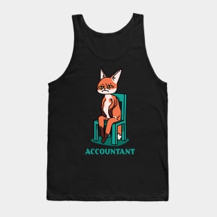 Accountant Sad Meme - Accounting & Finance Funny Tank Top